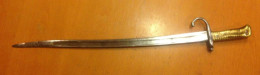 Scimitar Type Bayonet. Bresil. M1880 (217) - Armes Blanches