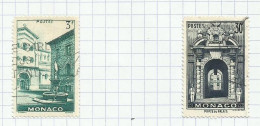 Monaco N°369, 370 Cote 6.30€ - Used Stamps