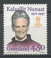 GROENLAND 1997 N° 282 ** Neuf MNH Superbe C 2.25 € Reine Margrethe II - Neufs