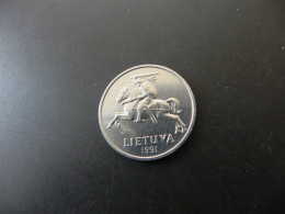 Lithuania 5 Centai 1991 - Litouwen