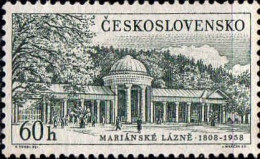 Tchekoslovaquie Poste N* Yv: 971 Mi:1087 Marianské Lazné (sans Gomme) - Hydrotherapy