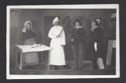 Loué  -  Carte Photo  -  Troupe De  Théâtre - Loue