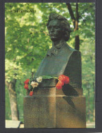 Moldova, Chisinau, Bust Of Mihai Eminescu, 1990. - Moldawien (Moldova)