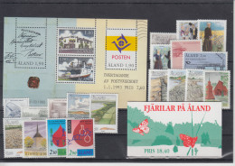 Aland 1993-1994 - Full Years MNH ** - Aland