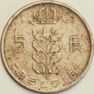 Belgium - 5 Francs 1958, KM# 135.1 (#3183) - 5 Francs