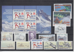 Greenland 1994 - Full Year MNH ** - Années Complètes