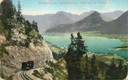 Austria Salzkammergut Schafbergbahn Blick Auf St St Wolfgang - St. Wolfgang