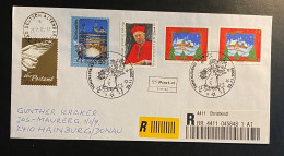 Österreich 2005 Weihnachten Mi. 2472, 2563 (2x), 2505 Auf R-Brief, FDC Sonderstempel CHRISTKINDL - Brieven En Documenten