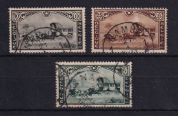 D 750 / BELGIQUE LOT N° 407/409 OBL COTE 6.30€ - Collections