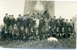 85 - POUZAUGES - Rare Carte Photo Du Souvenir De La Mission 1926, Devant Le Vieux Moulin Du Puy-Crapaud - Pouzauges