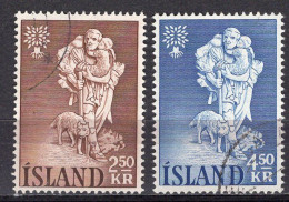 Q1081 - ISLANDE ICELAND Yv N°299/300 - Gebraucht