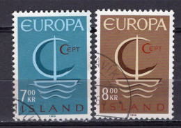 Q1089 - ISLANDE ICELAND Yv N°359/60 - Gebruikt