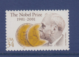 USA 2001 - The Nobel Prize 1901-2001 - Nuovi