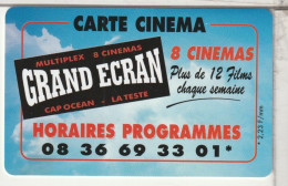 CINÉCARTE  - - Biglietti Cinema