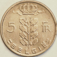 Belgium - 5 Francs 1968, KM# 135.1 (#3187) - 5 Frank