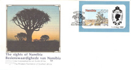 NAMIBIA - FDC 1990 - MINISHEET  /4402 - Namibia (1990- ...)