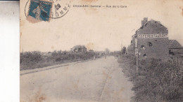 80-CHAULNES RUE DE LA GARE - Chaulnes