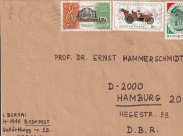 Briefstück - Ungarn Nach Deutschland - 1975 (66981) - Covers & Documents