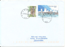 Poland Cover Sent To Denmark Turek 22-9-2003 Topic Stamps - Storia Postale