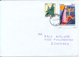 Poland Cover Sent To Denmark Wabrzezno 11-8-2003 Topic Stamps - Storia Postale