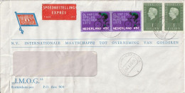 Express Letter Rotterdam To Hamburg - 1972 (66983) - Cartas & Documentos