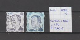 (TJ) Luxembourg 2006 - YT 1664 + 1666 (gest./obl./used) - Used Stamps