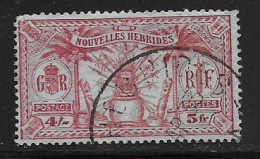 Nlle Hébrides 1925, Y&T 90 Vc 10 EUR (SN 2098) - Usados