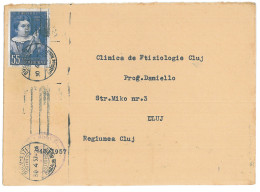 CIP 24 - 309-a BUCURESTI, Music ENESCU Stamp - Cover - Used - 1957 - Briefe U. Dokumente