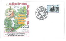 COV 57 - 3016 Afforestation, Romania - Cover - Used - 2002 - Naturaleza