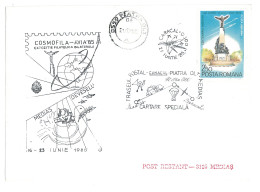 COV 57 - 226 Aviation Parachutting, Romania - Cover - Used - 1985 - Other (Air)