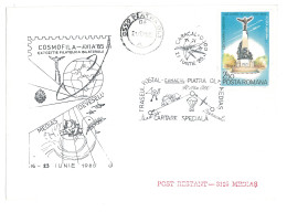 COV 57 - 226 Aviation Parachutting, Romania - Cover - Used - 1985 - Sonstige (Luft)