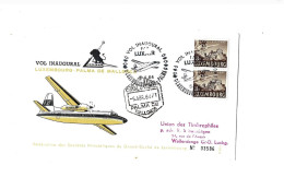Vol Inaugural Luxembourg-Palma De Mallorca.Luxair.1964. - Lettres & Documents