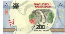 MADAGASCAR - 200 Ariary 2017 UNC - Madagascar