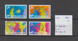 (TJ) Luxembourg 2007 - YT 1680/83 (gest./obl./used) - Used Stamps