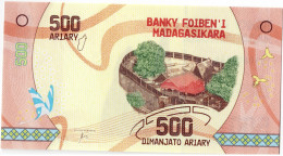 MADAGASCAR - 500 Ariary 2017 UNC - Madagascar