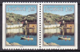 NO239AE - NORWAY 1979 – BLOCKS - LANDSCAPE – YT # 752a MNH 2,50 € - Neufs