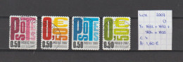 (TJ) Luxembourg 2007 - YT 1692 + 1693 + 1694 + 1695 (gest./obl./used) - Gebraucht