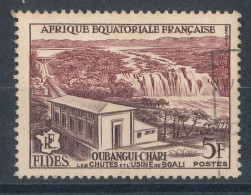 A.E.F. N°232 Série F.I.D.E.S. Chutes Et Usine De Boali - Used Stamps