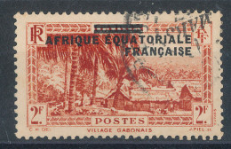 A.E.F.  N°26 Village Gabonais - Used Stamps