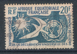 A.E.F. N°245 Droits De L'Homme - Used Stamps