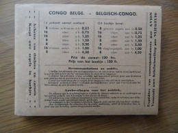 CONGO BELGE Superbe Carnet Complet Timbres Neufs Sans Charnière Le Tout Parfaitement D'origine - Cuadernillos