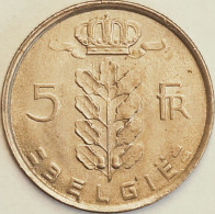 Belgium - 5 Francs 1975, KM# 135.1 (#3191) - 5 Francs