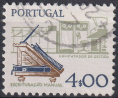 1978 Portugal ° Mi:PT 1388y, Sn:PT 1364, Yt:PT 1368, Writing Desk And Computer - Used Stamps