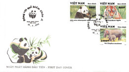 VIETNAM- FDC WWF 1993 -   /4413 - Viêt-Nam