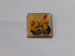 Pins Rugby A.S Romagnat 25 Eme Anniversaire 1966-1991 - Rugby