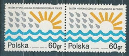 Poland Stamps MNH ZC.3371 2po: Hydrological And Meteorological Service (2h) - Neufs