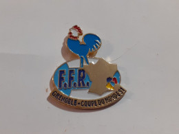 Pins Rugby FFR Grenoble Coupe Du Monde 1991 - Rugby