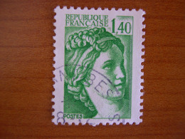 France Obl   Marianne N° 2154 Cachet Rond Noir - 1977-1981 Sabine De Gandon