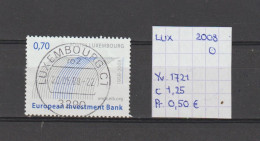 (TJ) Luxembourg 2008 - YT 1721 (gest./obl./used) - Usados