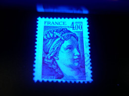 France Obl   Marianne N° 2123a Cachet Rond Noir Sans Phosphore - 1977-1981 Sabina Di Gandon